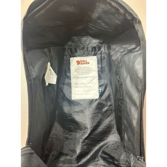 Fjallraven Kånken Classic Heritage Black Pack Backpack - Picture 7 of 9